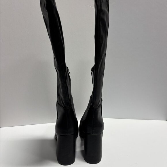 Steve Madden Women’s Kreo Platform Black Boots, Size 10 M - Picture 4 of 6